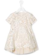 I Pinco Pallino - Jacquard Dress - Kids - Cotton/polyamide/polyester - 24 Mth, Nude/neutrals