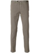 Pt01 - Straight-leg Trousers - Men - Cotton/spandex/elastane - 48, Grey, Cotton/spandex/elastane
