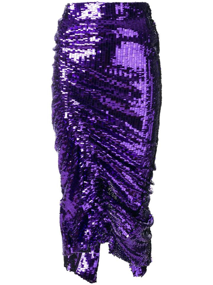 Preen By Thornton Bregazzi Gemma Skirt - Pink & Purple