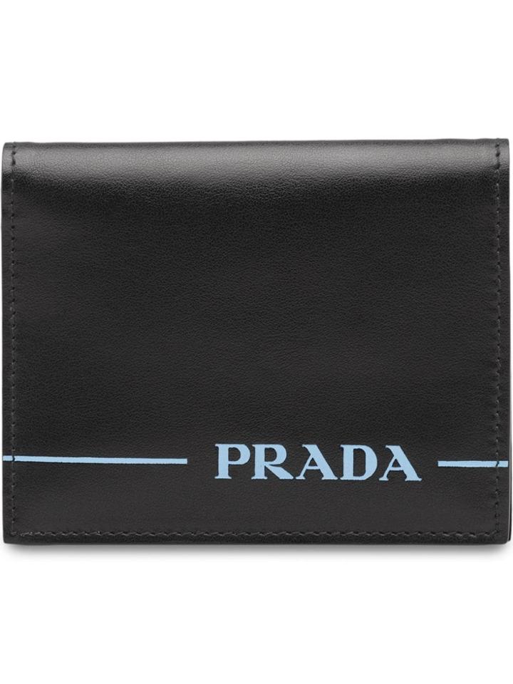Prada Small Mirage Wallet - Black