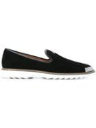 Giuseppe Zanotti Design Cedric Toe Cap Loafers - Black