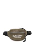 Burberry Mini Logo Print Bum Bag - Green