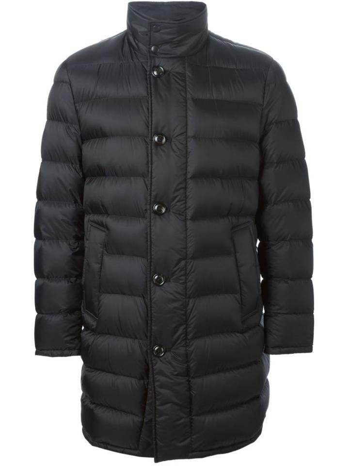 Moncler 'monier' Padded Jacket, Men's, Size: 5, Black, Feather Down/polyamide