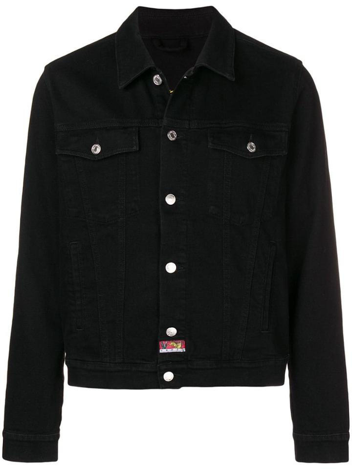 Kenzo Embroidered Debim Jacket - Black