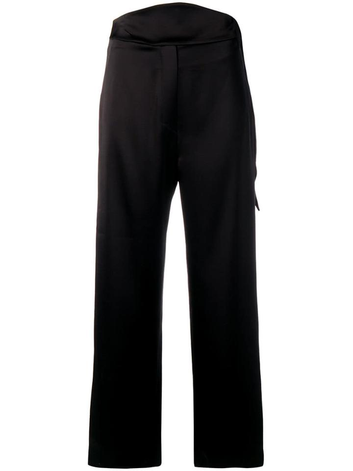 Nanushka High-waist Tailored Trousers - Black