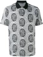 Versace - Logo Polo Shirt - Men - Cotton - M, Grey, Cotton