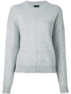 Joseph Drop-shoulder Sweater, Women's, Size: Xl, Grey, Wool