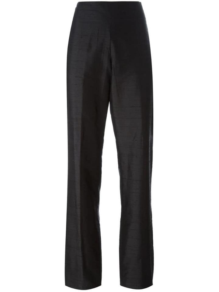 Romeo Gigli Pre-owned High Waisted Trousers - Black