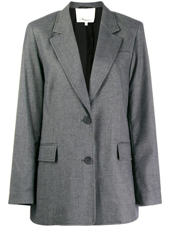 3.1 Phillip Lim Oversized Tailored Blazer - Grey