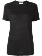Iro 'luciana' T-shirt, Women's, Size: Medium, Black, Linen/flax