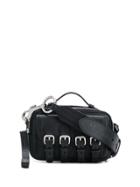 Acne Studios & Mulberry Mini Crocodile-effect Satchel Bag - Black