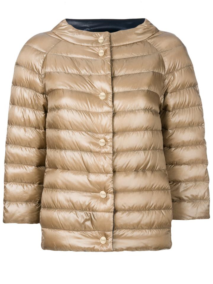 Herno Reversible Down Jacket - Nude & Neutrals
