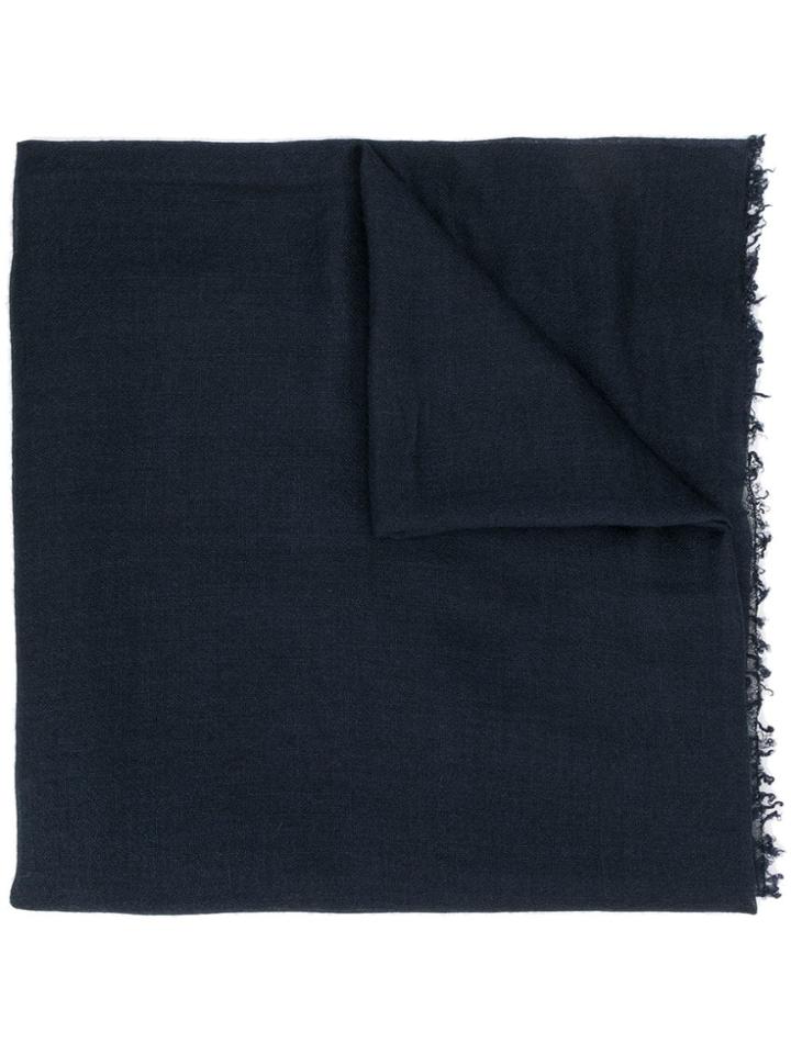Faliero Sarti Woven Scarf - Blue