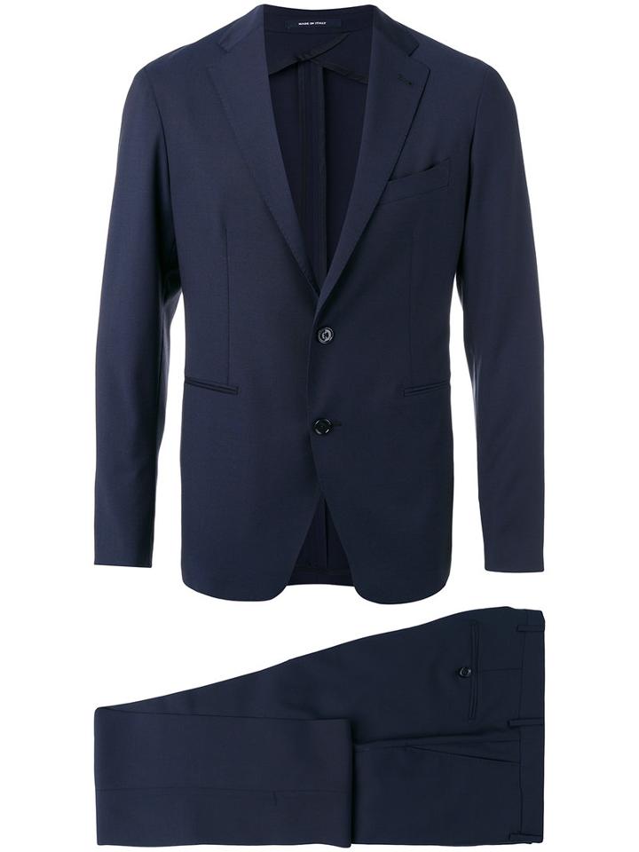 Tagliatore - Two Piece Suit - Men - Virgin Wool/mohair/cupro - 50, Blue, Virgin Wool/mohair/cupro