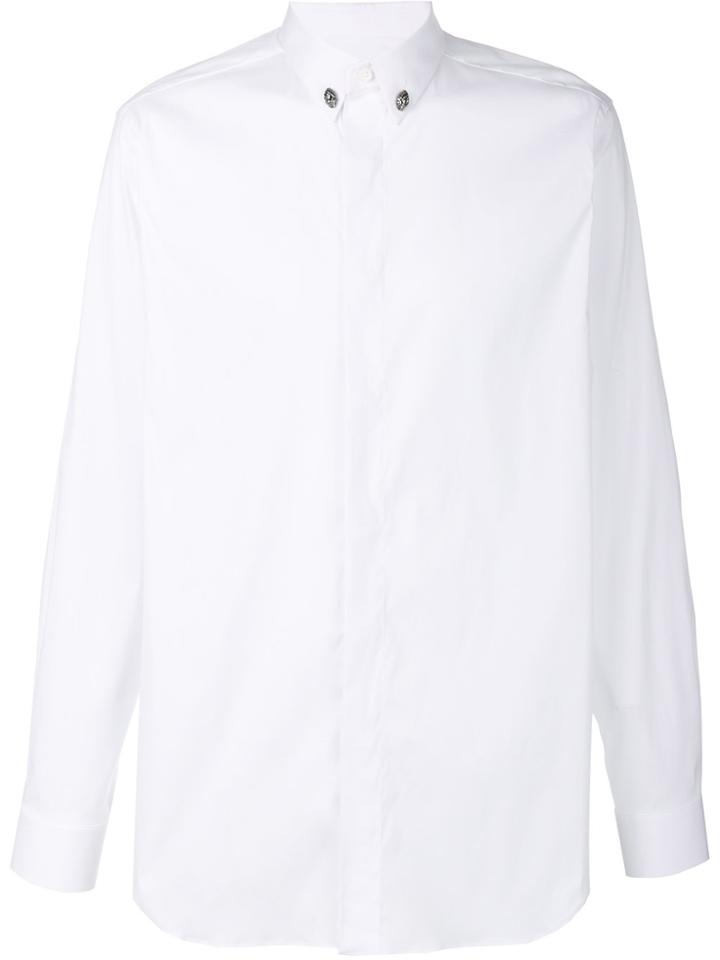 Roberto Cavalli Charm Collar Shirt - White