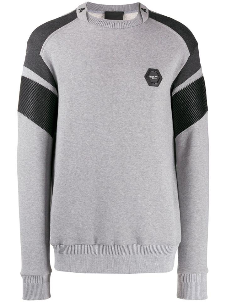Philipp Plein Statement Sweatshirt - Grey
