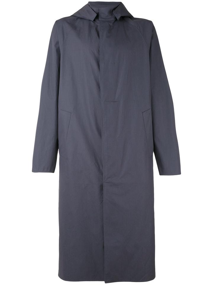 Jil Sander - 'montecarlo' Coat - Men - Cotton - 48, Grey, Cotton