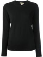 Burberry Elbow Patch Jumper - Black
