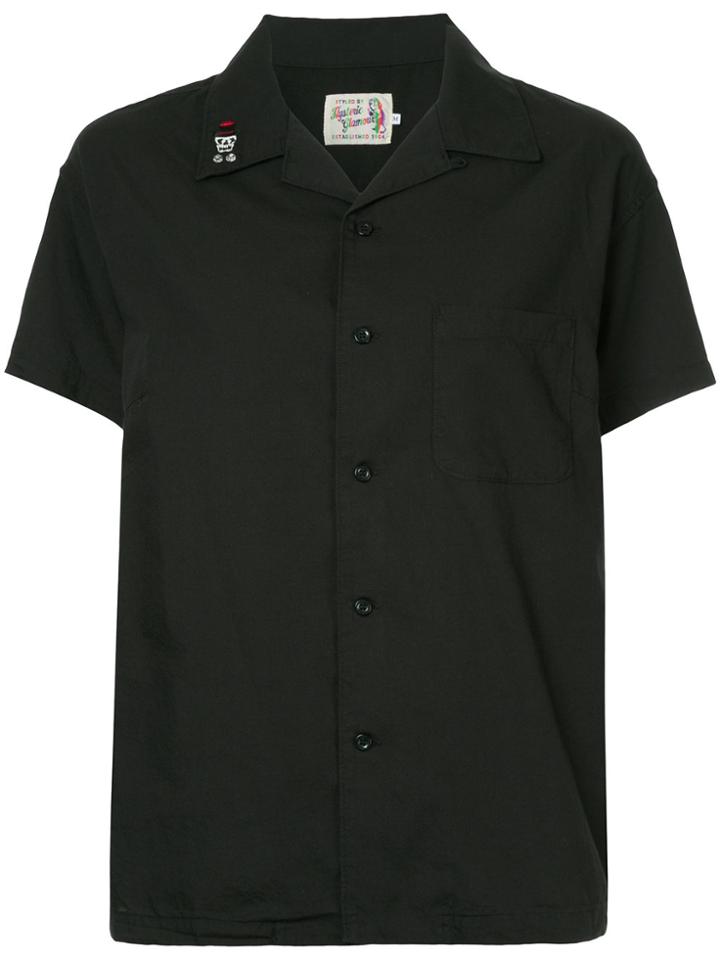 Hysteric Glamour Bonnie And Clyde Embroidered Shirt - Black