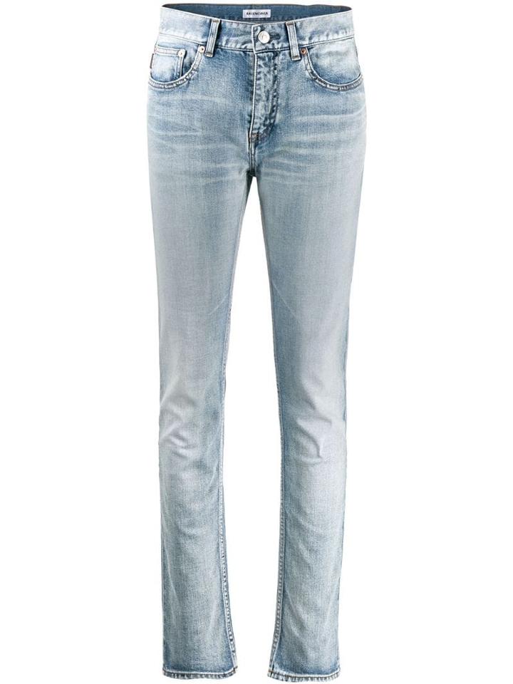 Balenciaga Skinny Bootcut Jeans - Blue