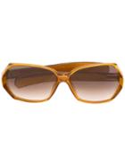 Christian Dior Vintage Oversized Frame Sunglasses, Women's, Brown