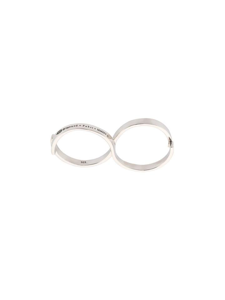 John Brevard Fabri Infinity Single Loop Adjustable Ring