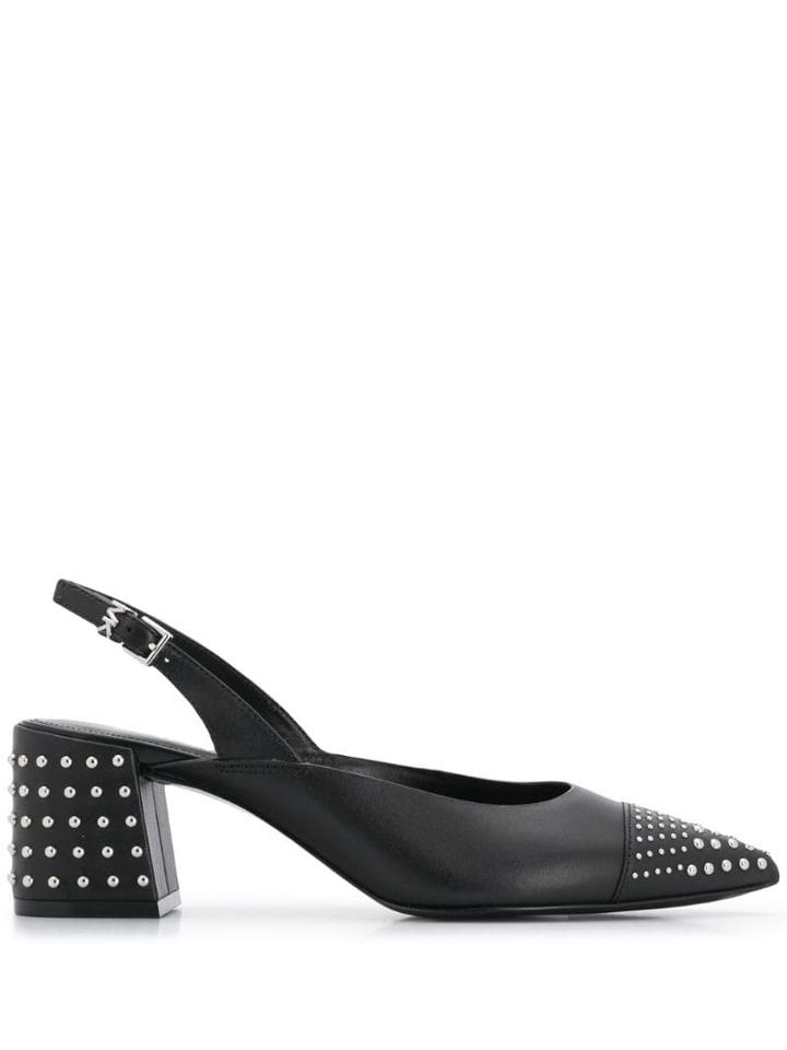 Michael Michael Kors Stud Detail Pumps - Black