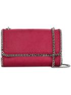Stella Mccartney Hardware Embellished Shoulder Bag - Red