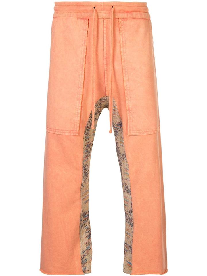 Alchemist Cropped Track Pants - Orange