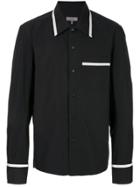 Lanvin Stripe Trim Shirt - Black