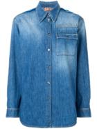 Nº21 Washed Denim Shirt - Blue