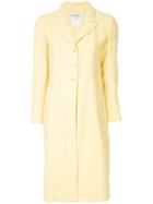 Chanel Vintage Patch Pockets Midi Jacket - Yellow & Orange