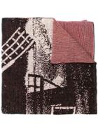 Bernhard Willhelm Windmill Scarf - Red