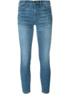 Current/elliott Stiletto Skinny Jeans, Women's, Size: 27, Blue, Cotton/polyester/spandex/elastane