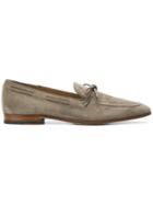 Tod's Bow Detail Loafers - Grey