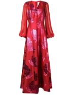 Ingie Paris Floral Dress - Red