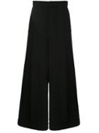 Henrik Vibskov - Testosterousers Cropped Trousers - Men - Cotton/linen/flax/spandex/elastane/viscose - M, Black, Cotton/linen/flax/spandex/elastane/viscose