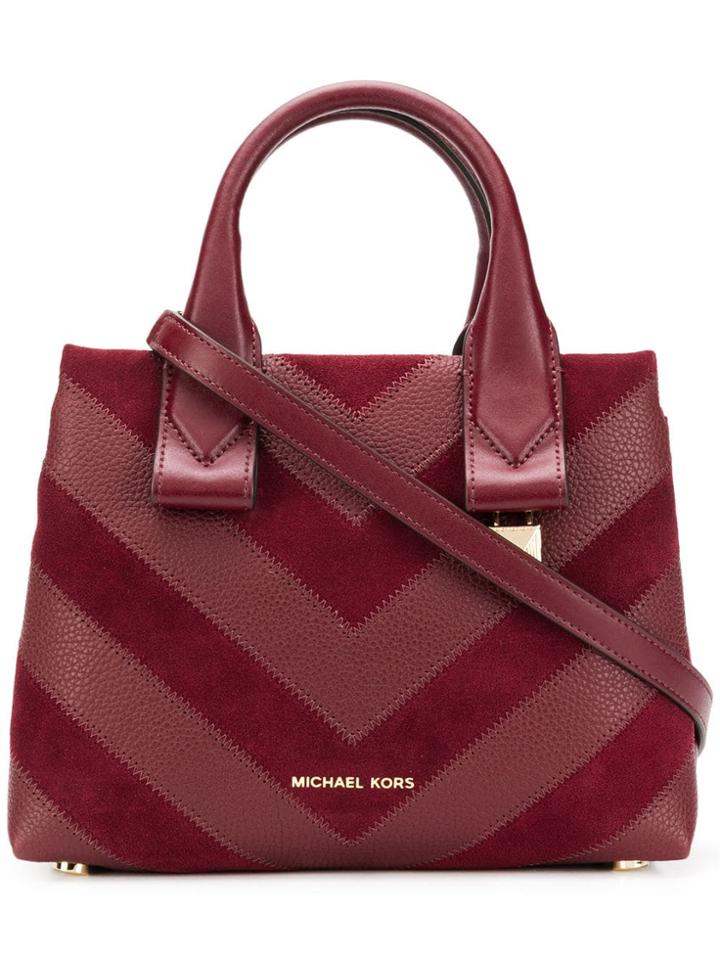 Michael Michael Kors Small Rollins Tote Bag - Red
