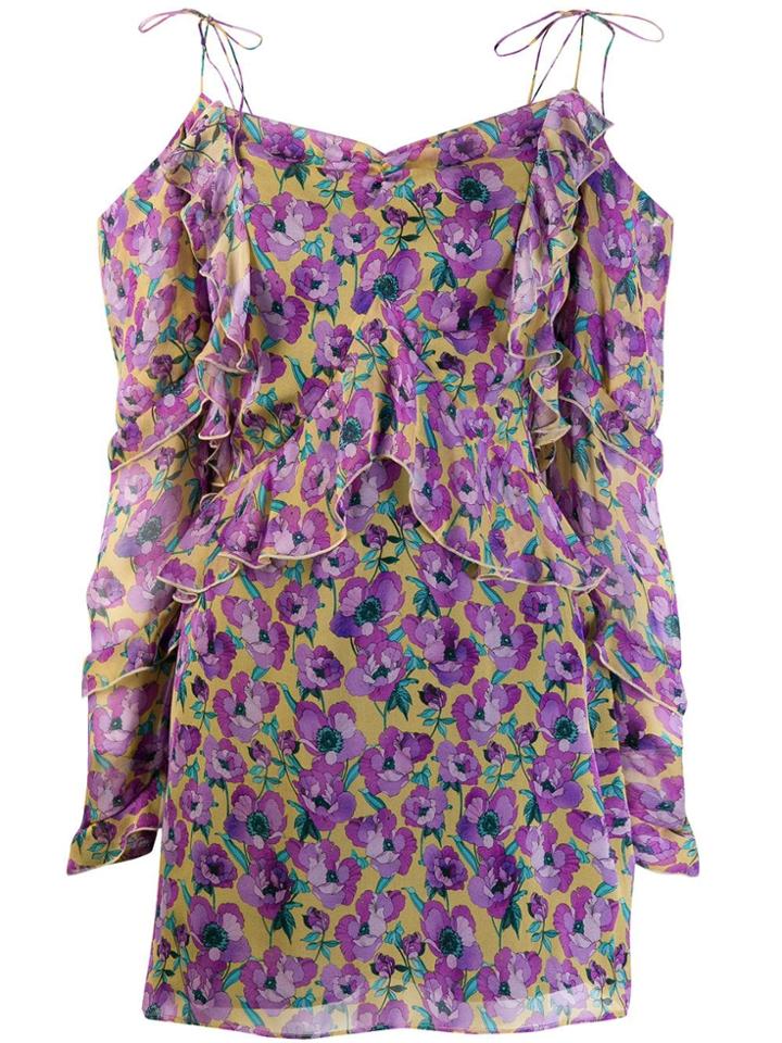 Raquel Diniz Talia Mini Dress - Purple