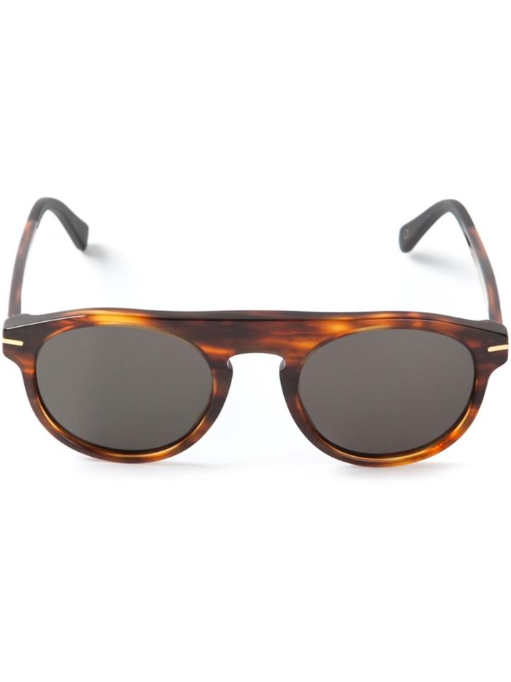 Retrosuperfuture 'future Racer' Sunglasses - Brown