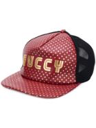 Gucci Guccy Baseball Hat - Red