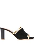Malone Souliers Demi Mule Sandals - Black