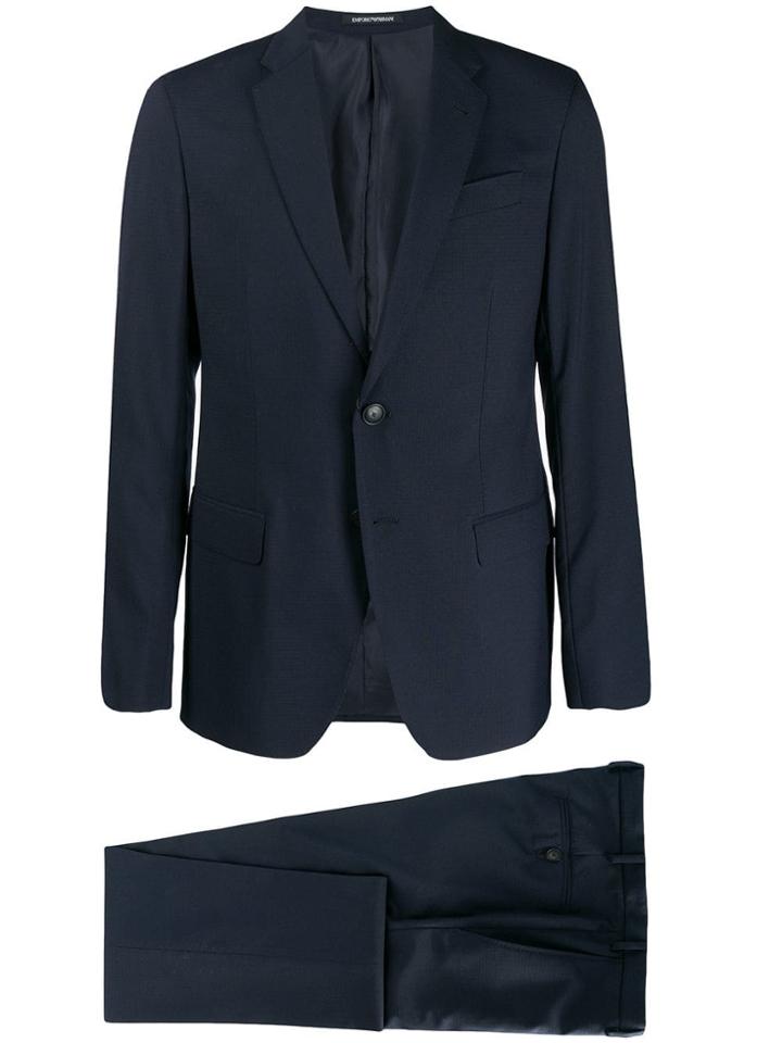 Emporio Armani Two-piece Tailored Suit - Blue
