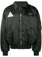 Gosha Rubchinskiy Logo Bomber Jacket - Black