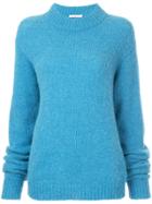 Tibi Drop Shoulder Sweater - Blue