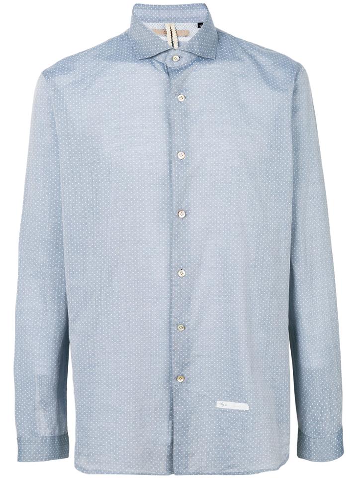 Dnl Dotted Style Shirt - Blue