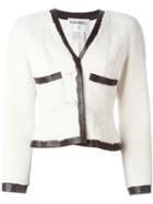 Chanel Vintage Shearling Jacket, Women's, Size: 38, White
