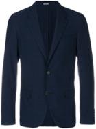 Lanvin Grid Print Blazer - Blue
