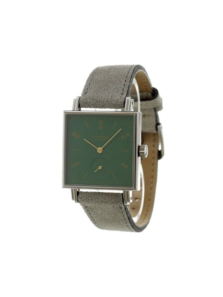 Nomos 'tetra Clärchen' Analog Watch, Women's, Grey