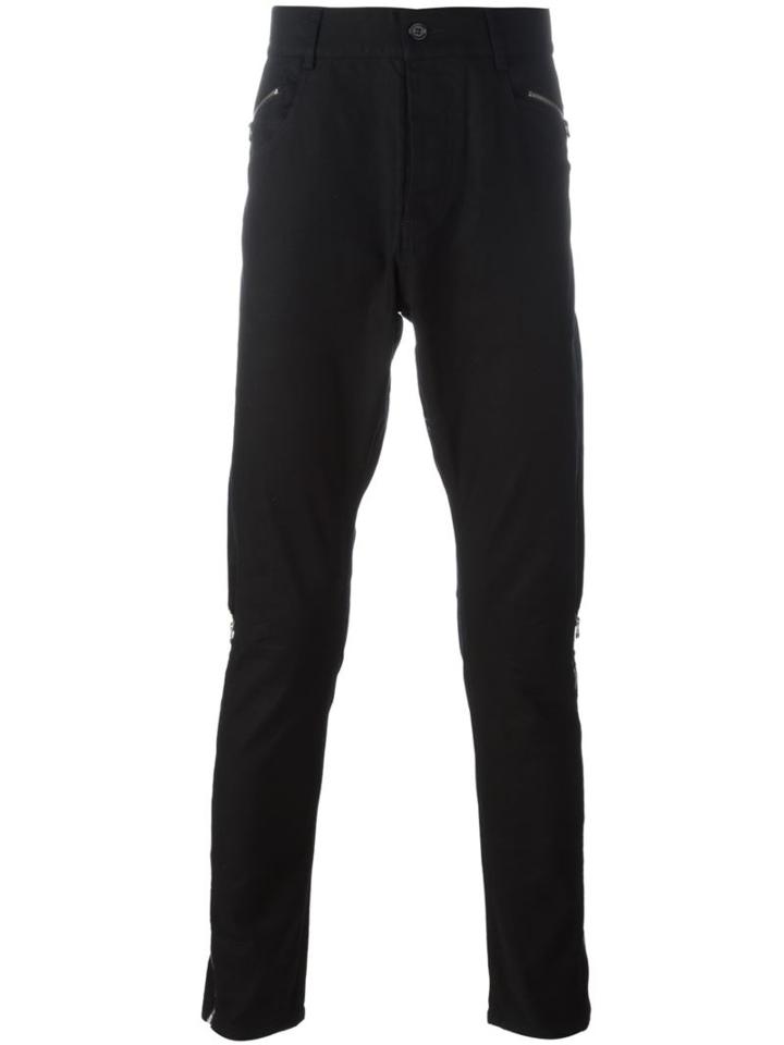 Unconditional Drop-crotch Trousers